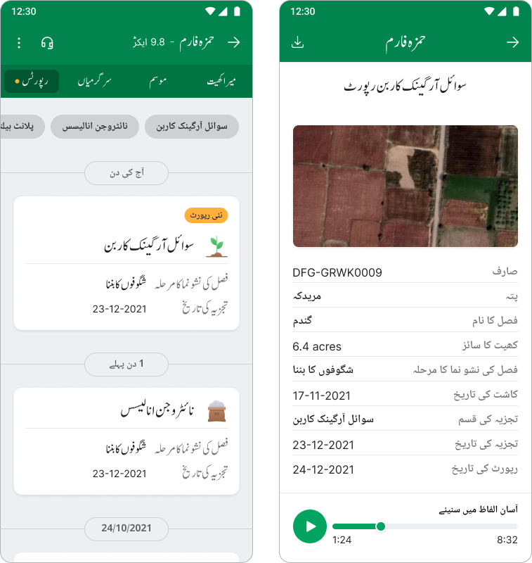 Reports and value creation design